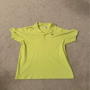 Lacoste Light Green Polo Shirt